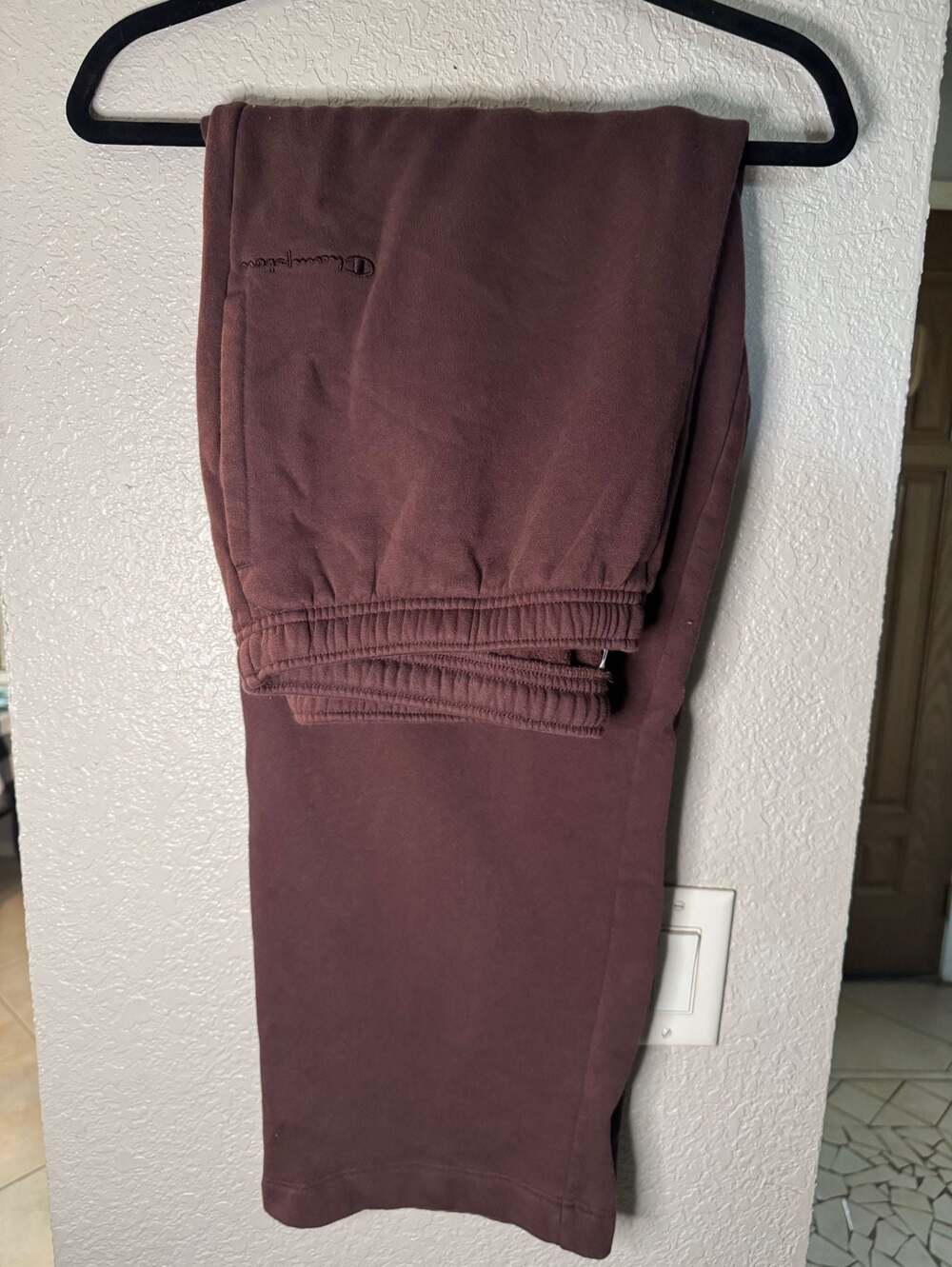 Champion Brown Powerblend Relaxed Fit Sweatpants